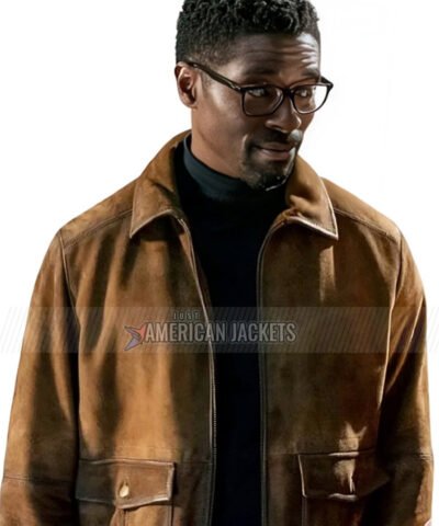 Tongayi Chirisa Mayfair Witches S02 Brown Suede Leather Jacket