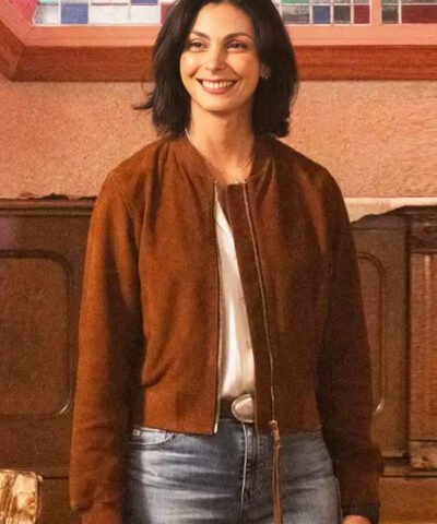 TV Series Sheriff Country Mickey Fox Suede Leather Jacket