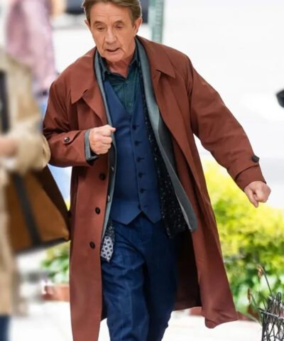 Only Murders in the Building 2025 Martin Short Brown Trench Coat