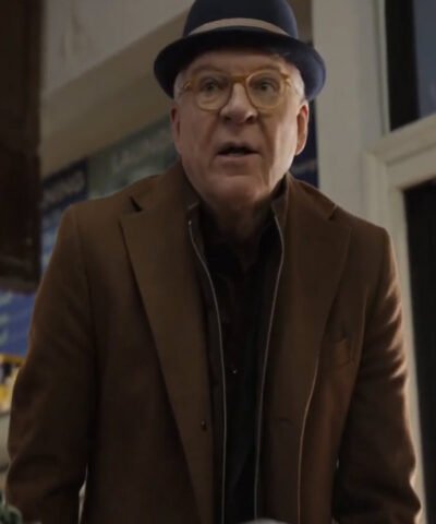 Steve Martin Only Murders in the Building 2025 Brown Coat