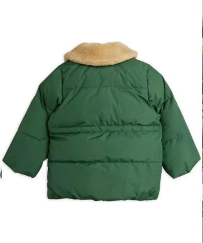 Buy Panda Patch Green Puffer Jacket