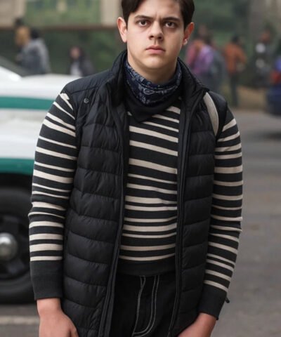 Wednesday 2025 Pugsley Addams Black Vest