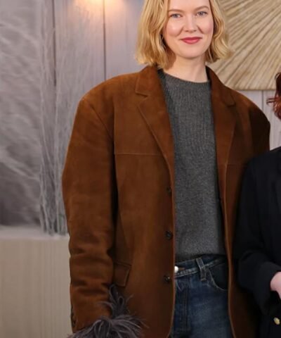 Rabbit Trap 2025 Daphne Davenport Suede Leather Blazer