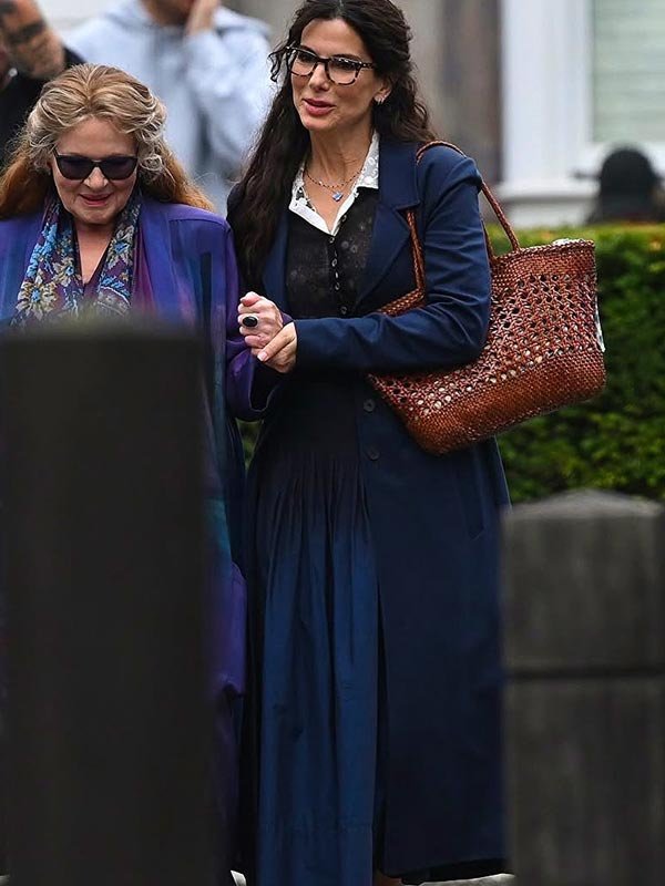 Sally Owens Practical Magic 2 Blue Coat Practical Magic 2 2026 Sandra Bullock Blue Coat