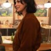 Sheriff Country 2025 Morena Baccarin Brown Jacket