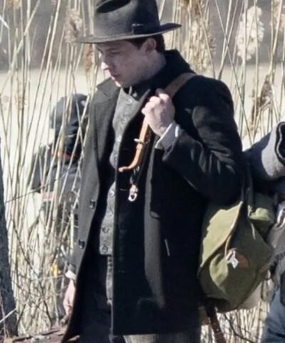 David The History of Sound 2025 Black Wool Coat