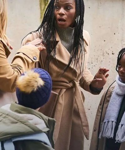 Carryl Thomas The Rumour 2025 Beige Wool Coat