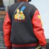 Susan Sarandon Black and Red Varsity Jacket