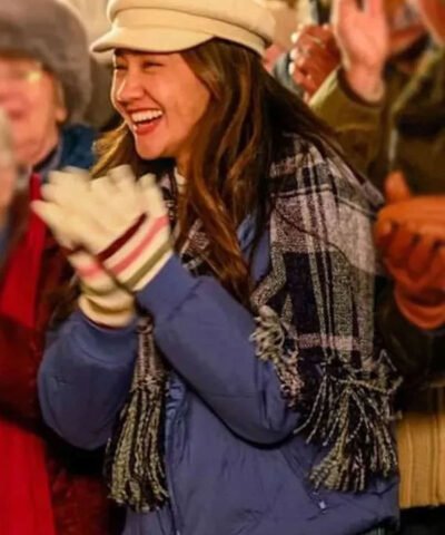 A Cherry Pie Christmas Anna Zhang Blue Jacket