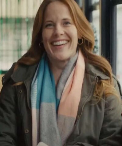 A Cherry Pie Christmas 2025 Emma Parker Green Hooded Jacket