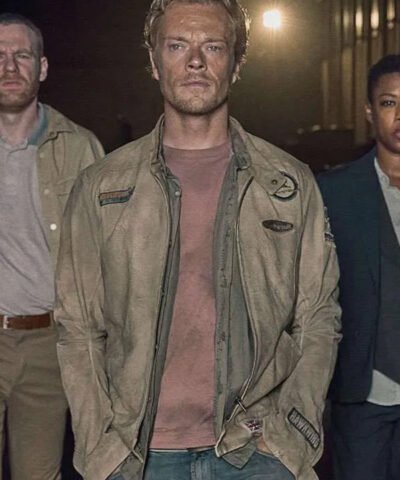 Alfie Allen Atomic S01 Leather Jacket