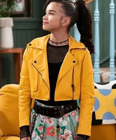 Janice LeAnn Brown Wizards Beyond Waverly Place 2025 Billie Yellow Leather Jacket