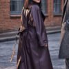 Bridgerton S04 Sophie Baek Leather Coat