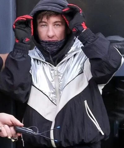 Crime 101 2026 Movie Barry Keoghan Track Hooded Jacket