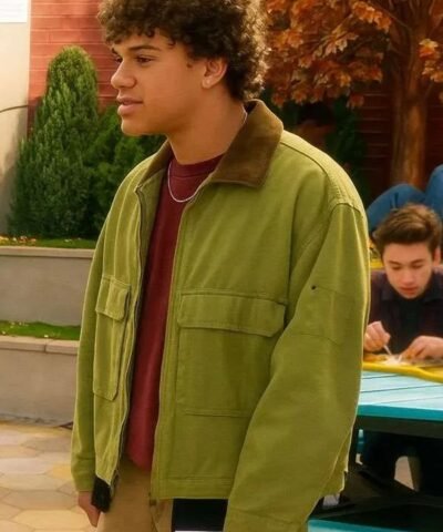 Electric Bloom S01 Lucas Jasper Green Cotton Jacket