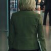 Elsbeth S03 Amy Sedaris Green Leather Jacket