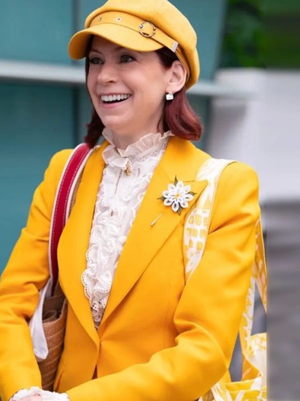 Elsbeth S03 Elsbeth Tascioni Yellow Blazer Elsbeth 2025 Carrie Preston Yellow Blazer