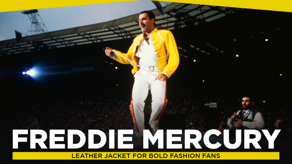 Freddie Mercury Leather Jacket for Bold Fashion Fans