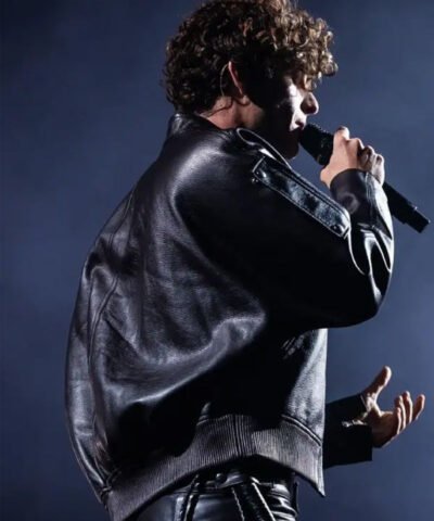 Guitarricadelafuente Black Leather Jacket