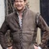 Movie Hamnet 2025 Bartholomew Brown Suede Vest