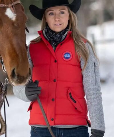 Heartland S14 Amy Fleming Red Vest