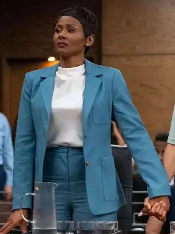 Jax Stewart Reasonable Doubt S03 Blue Blazer Jax Stewart Reasonable Doubt S03 Blue Blazer