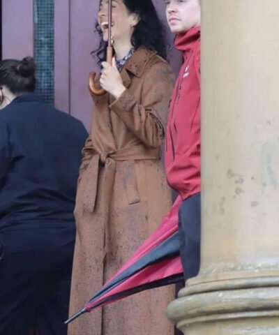 Clayface Jessica Grundle Brown Trench Coat