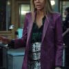 High Potential S02 Kaitlin Olson Purple Blazer