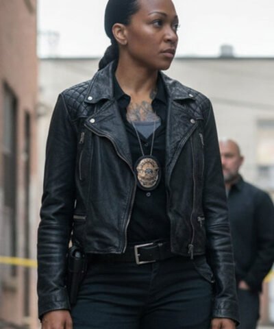 Kali Reis Mercy 2026 Black Leather Jacket
