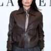 NY Kelsey Merritt Brown Leather Jacket