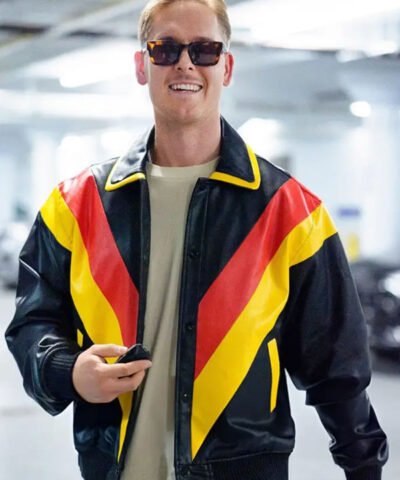 Kevin Lankinen Multicolor Leather Jacket