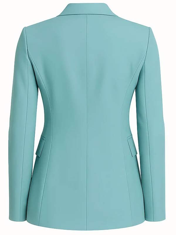 Loot 2025 Michaela Jae Rodriguez Blue Blazer TV Series Loot Sofia Blue Blazer