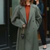 Loot S03 Molly Novak Green Trench Coat
