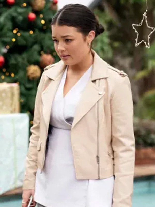 Neighbours 2025 Sadie Rodwell Biker Leather Jacket Sadie Rodwell Neighbours Leather Jacket