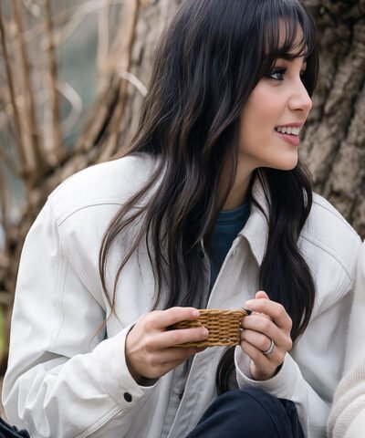 Hande Erçel Reminder S01 White Jacket