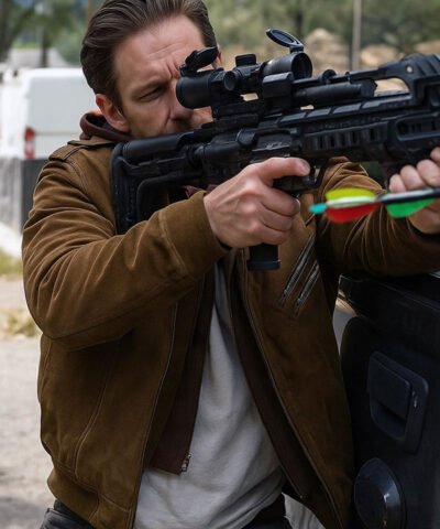 Exit Protocol 2025 Scott Martin Suede Leather Jacket