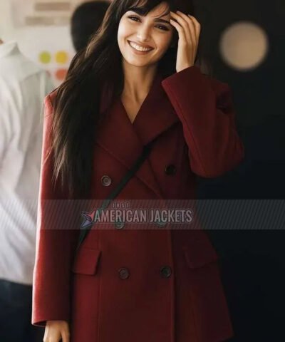 Reminder 2025 Günes Red Wool Coat