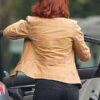 Scarlett Johansson The Avengers Leather Jacket