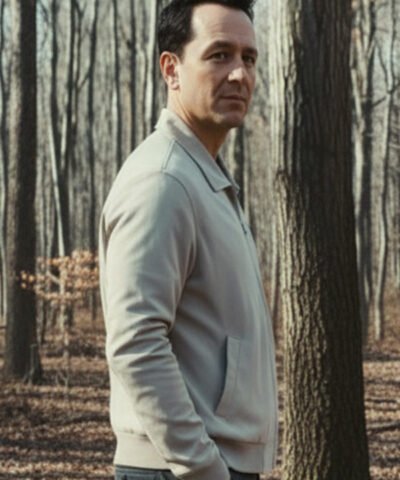 The Beast in Me S01 Matthew Rhys Bomber Jacket