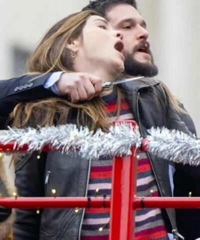 The Family Plan 2 Michelle Monaghan Leather Jacket