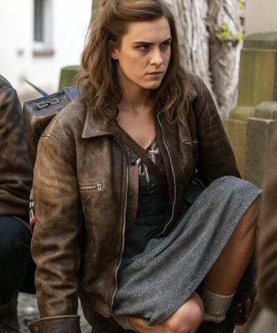 Morgane Polanski The Partisan Leather Jacket