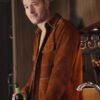 Tracker S02 Justin Hartley Brown Suede Leather Jacket