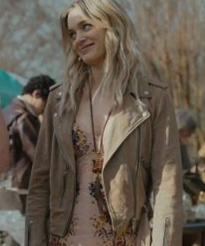 Bella Heathcote Tulsa King S03 Brown Leather Jacket