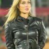 Vanessa Cataneo Faria Arena Cross Brasil 2025 Black Leather Jacket