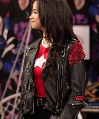Wizards Beyond Waverly Place 2025 Janice LeAnn Brown Leather Jacket