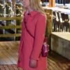 A Newport Christmas 2025 Ella Pink Wool Coat