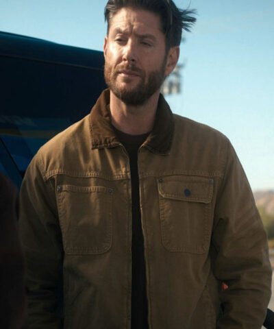 Countdown 2025 Jensen Ackles Brown Cotton Jacket