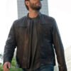 Countdown S01 Jensen Ackles Brown Leather Jacket