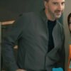Tony Hale Elsbeth S03 Grey Jacket