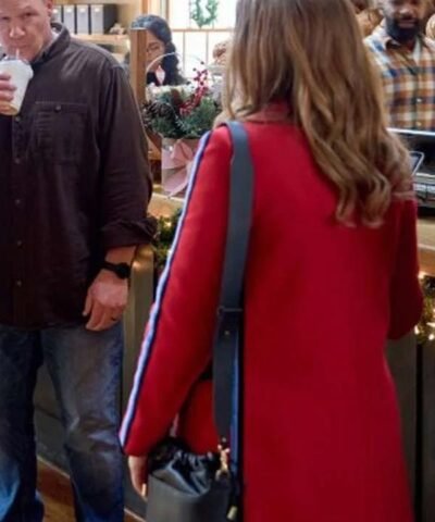 Holiday Touchdown A Bills Love Story Holland Roden Red Stripe Coat